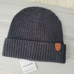 Coach | Rib Knit Merino Wool Hat